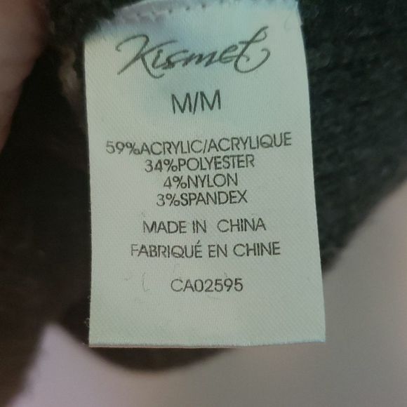 Kismet fair isle grey sweater size medium - Picture 6 of 6